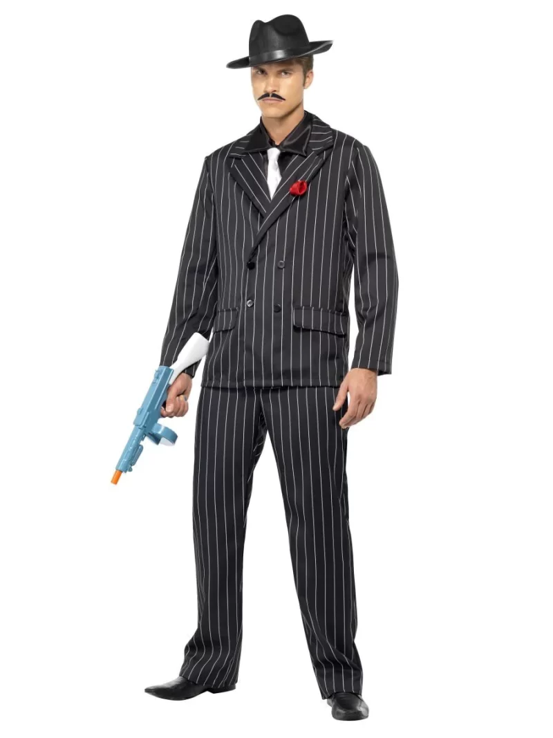Zoot Suit Mens Fancy Dress Costume