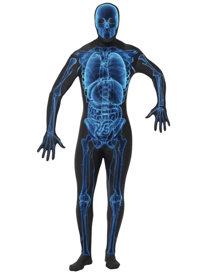 X-Ray Second Skin Men's Halloween Fancy Dress Costume