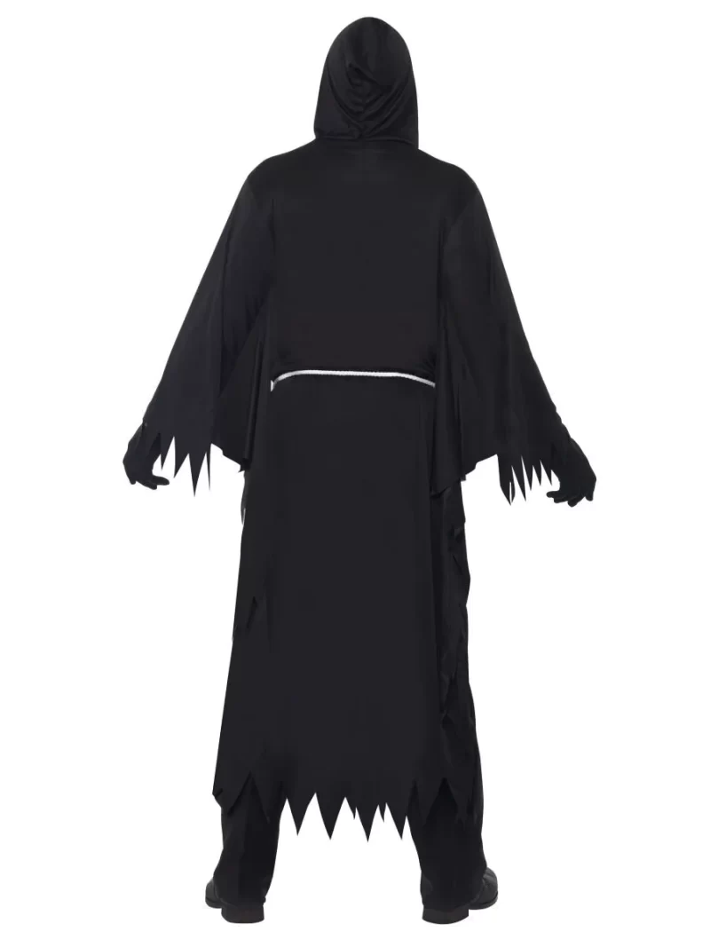 Grim Reaper with Mask Halloween Mens Fancy Dress Costume - Image 3