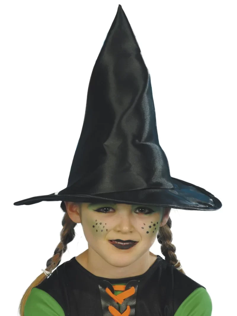 Child Witch Hat Black