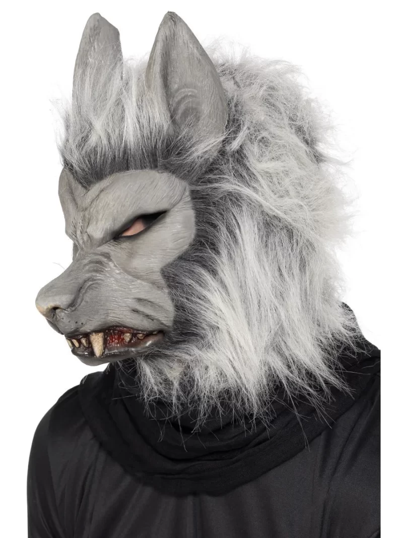 Grey Werewolf Mask