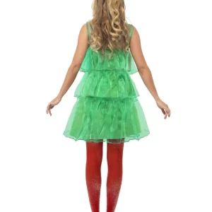 Christmas Tree Tutu Ladies Christmas Fancy Dress Costume - Image 3