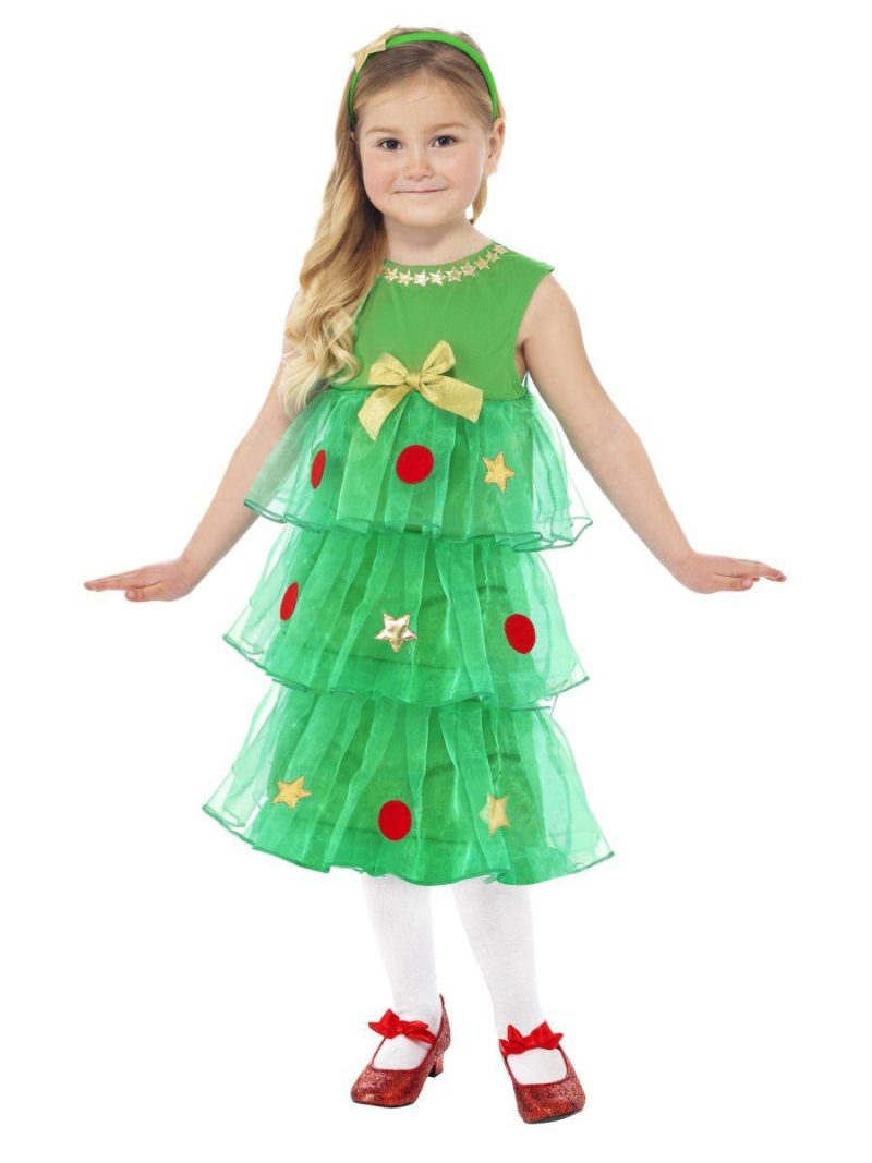 Little Christmas Tree Children's Christmas Fancy Dress Costume