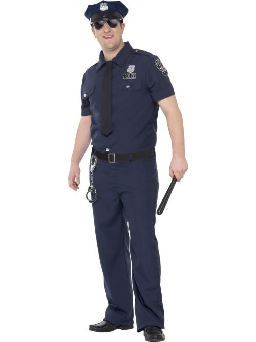 NYC Cop Men's Fancy Dress Costume
