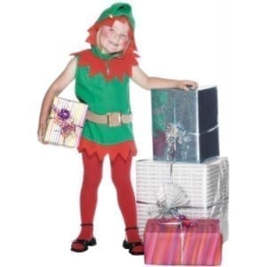 Elf Toddler Childrens Christmas Fancy Dress Costume