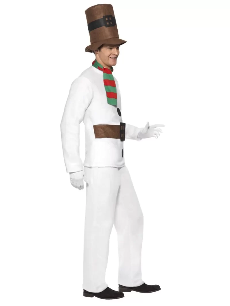 Mr Snowman Men's Christmas Fancy Dress Costume - Image 2