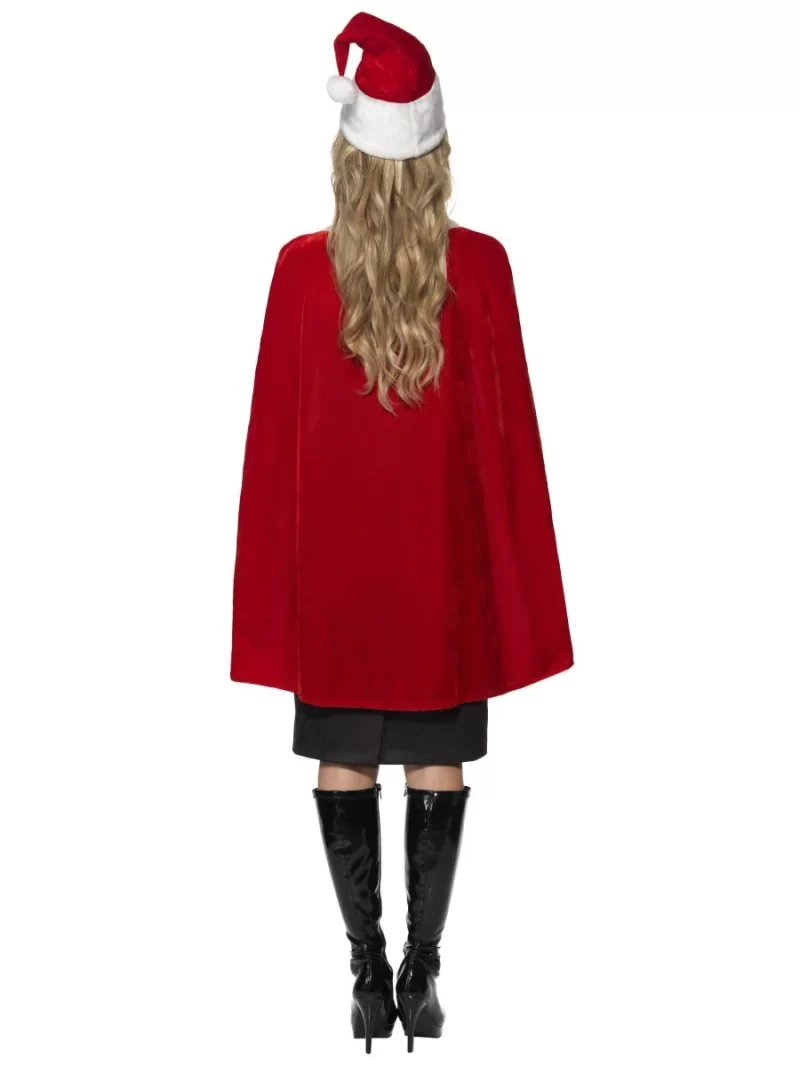 Luxury Santa Kit Ladies Christmas Fancy Dress Costume - Image 3