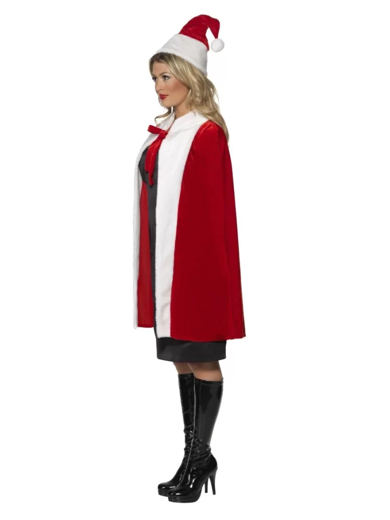 Luxury Santa Kit Ladies Christmas Fancy Dress Costume - Image 2