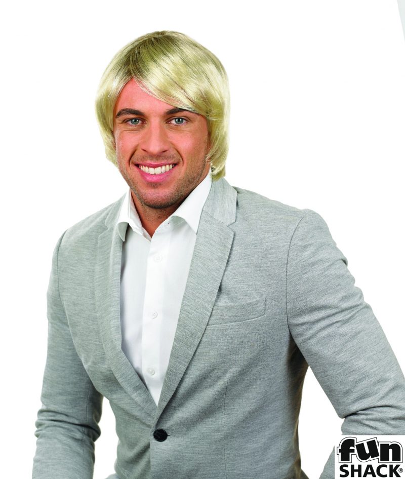 Blonde Boy Band Wig