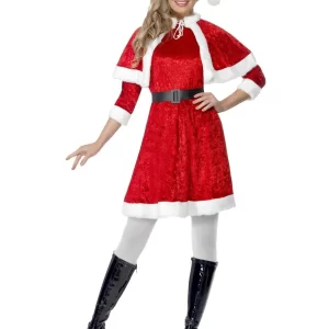 Miss Santa Ladies Christmas Fancy Dress Costume