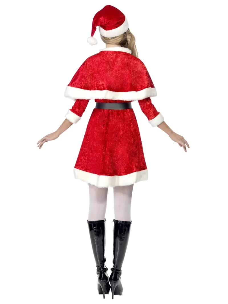 Miss Santa Ladies Christmas Fancy Dress Costume - Image 3