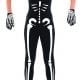 Skeleton Girl Ladies Halloween Fancy Dress Costume