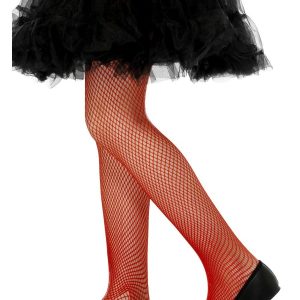 Red Fishnet Tights 2-5 Years