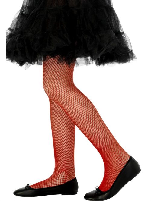 Red Fishnet Tights 2-5 Years