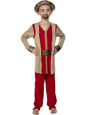 King Melchior Childrens Christmas Fancy Dress Costume (DISC)