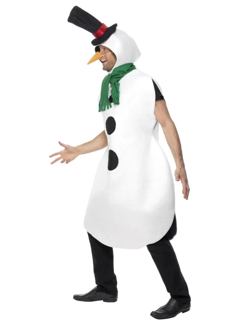 Snowman Novelty Mens Fancy Dress Costume - Image 2