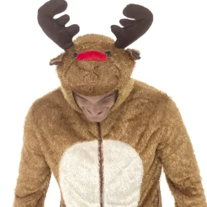 Reindeer Mens Christmas Fancy Dress Costume - Image 4