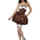 Fever Saucy Pud Ladies Christmas Fancy Dress Costume