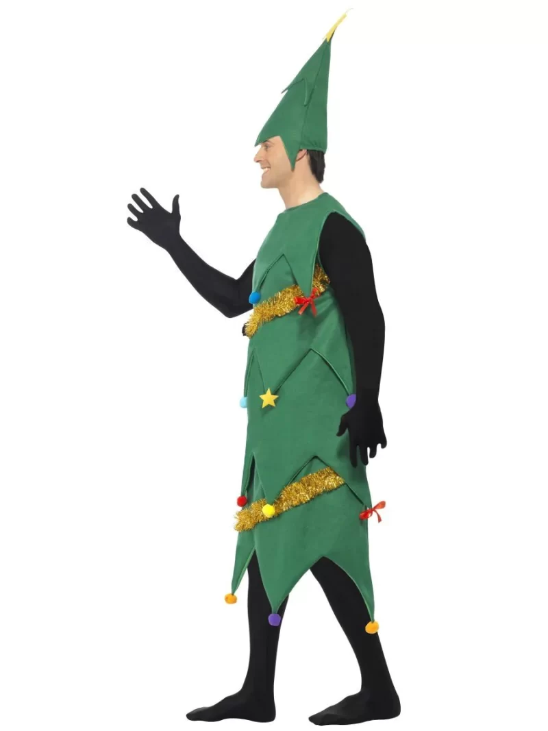 Deluxe Christmas Tree Christmas Fancy Dress Costume - Image 2