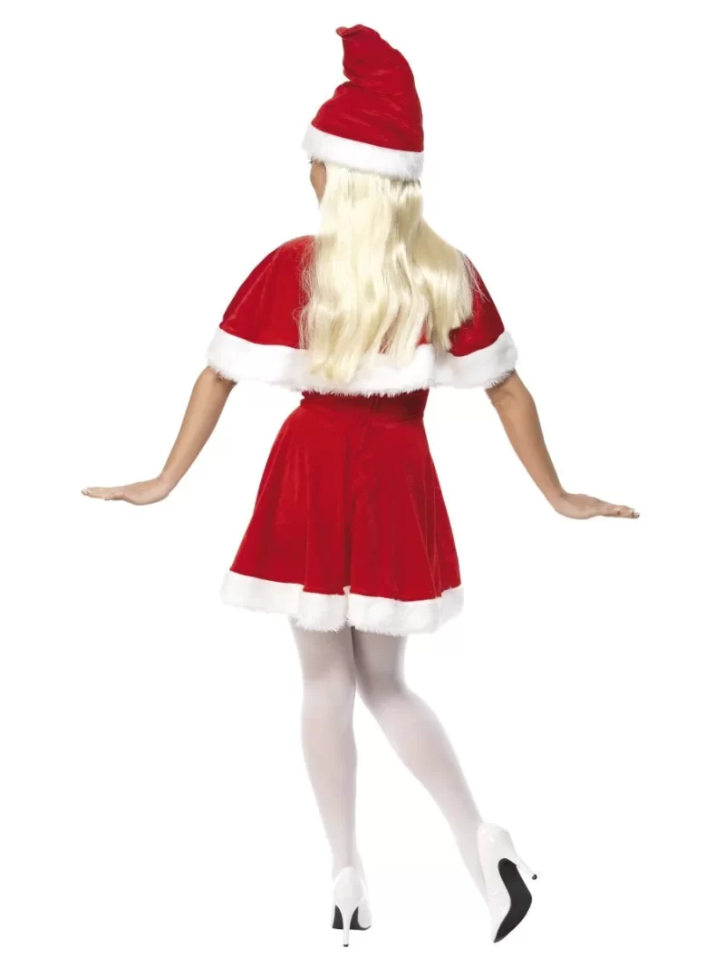 Miss Santa Ladies Christmas Fancy Dress Costume - Image 3