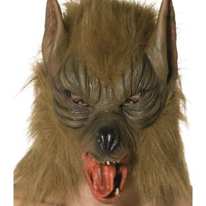 Brown Wolf Mask