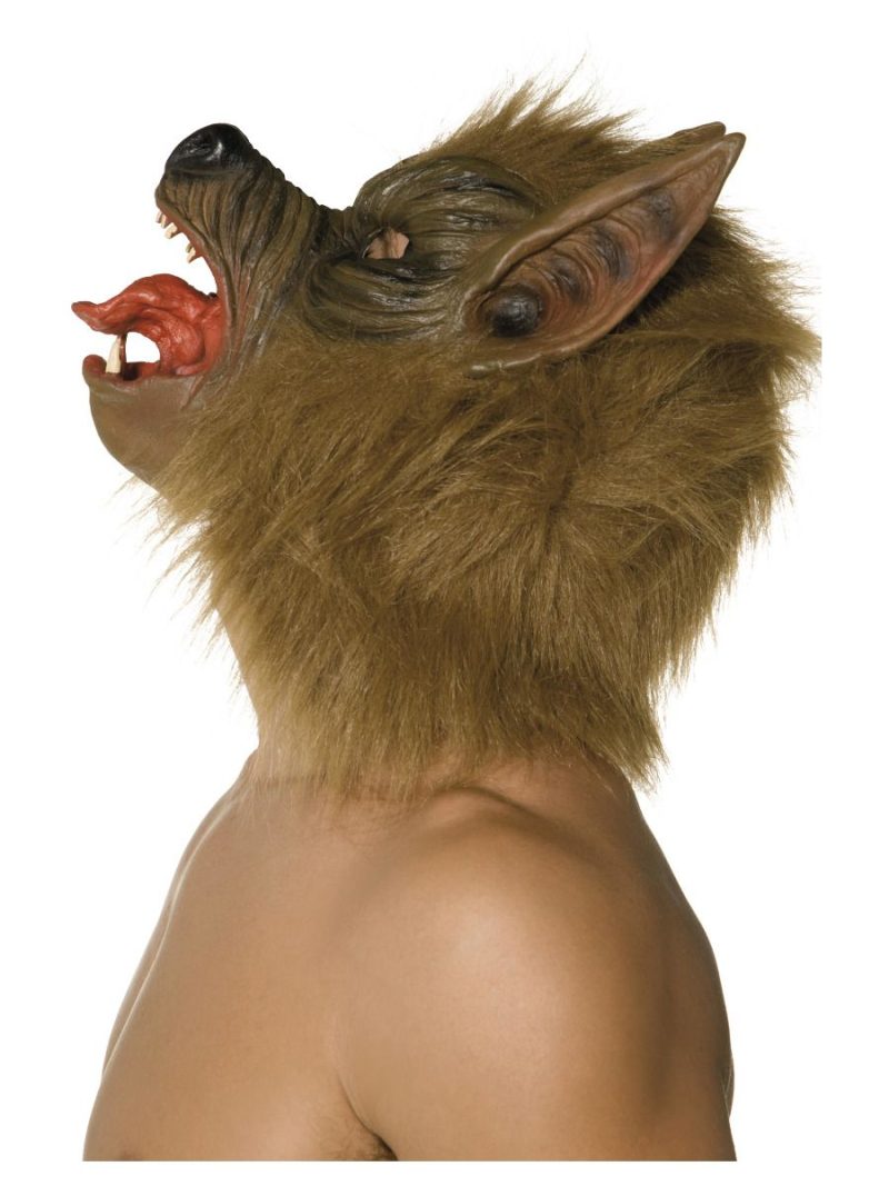Brown Wolf Mask - Image 2