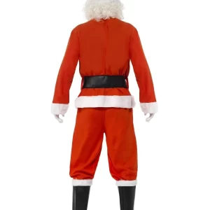 Santa Deluxe Mens Christmas Fancy Dress Costume - Image 3