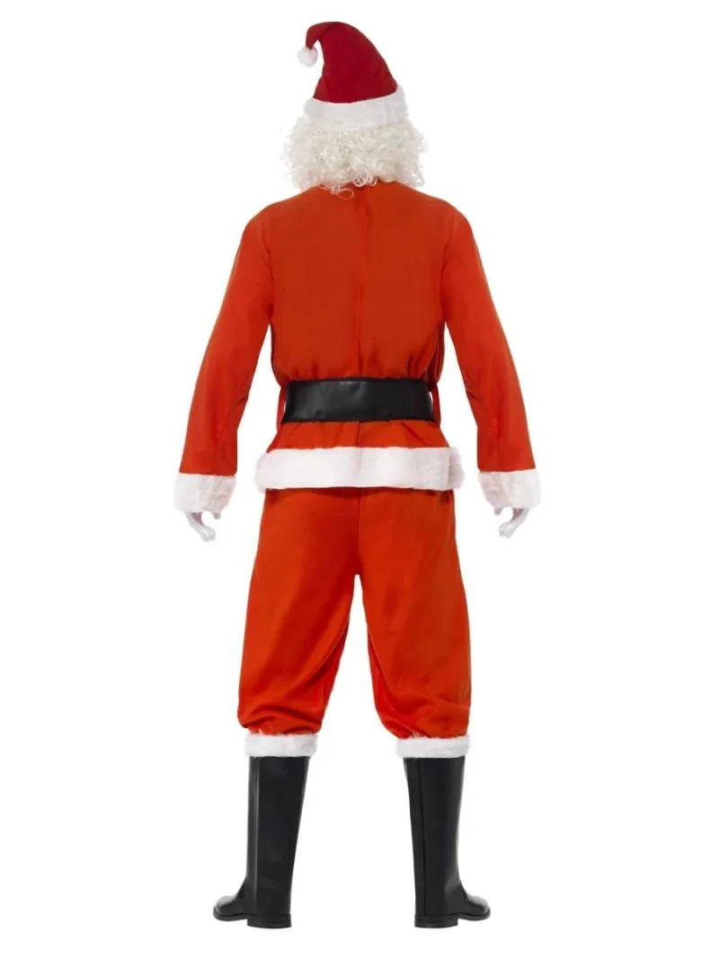 Santa Deluxe Mens Christmas Fancy Dress Costume - Image 3