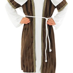 Shepherd (Brown Stripe) Children's Christmas Fancy Dress Costume