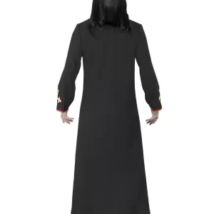 Minister/Demon of Death Halloween Mens Fancy Dress Costume - Image 2