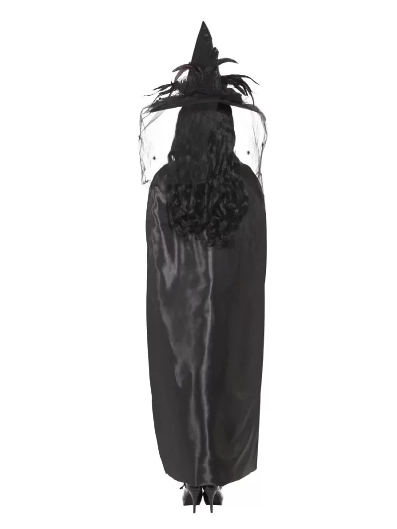 Deluxe Witches Black Cape - Image 2