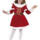 Little Miss Santa Children's Christmas Fancy Dress Costume