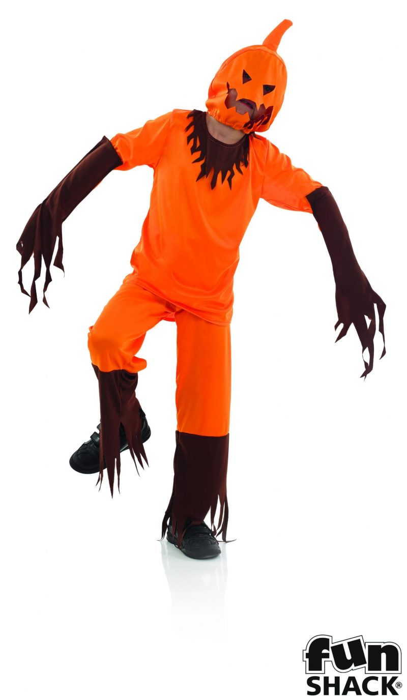 Scary Pumpkin Children's Halloween Fancy Dress Costume