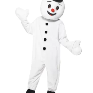 Snowman Mascot Christmas Men's Fancy Dress Costume