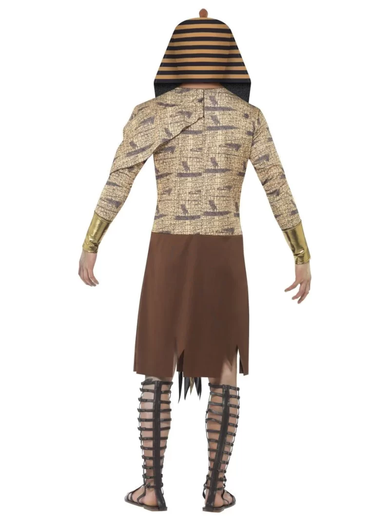 Zombie Pharaoh Men's Halloween Fancy Dress Costume - Image 3