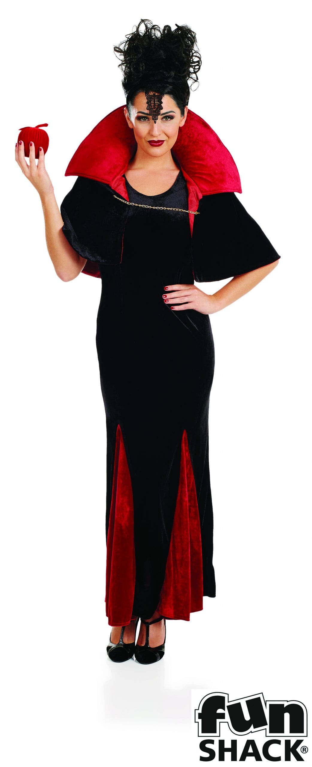 Queen of Evil Ladies Halloween Fancy Dress Costume