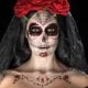 Day of the Dead Face Tattoo Transfers Kit
