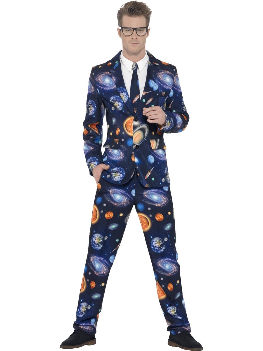 Space Standout Suit Men's Fancy Dress Costume