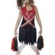 Zombie Cheerleader Children's Halloween Fancy Dress Costume