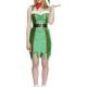 Fever Collection Naughty Elf Christmas Ladies Fancy Dress Costume