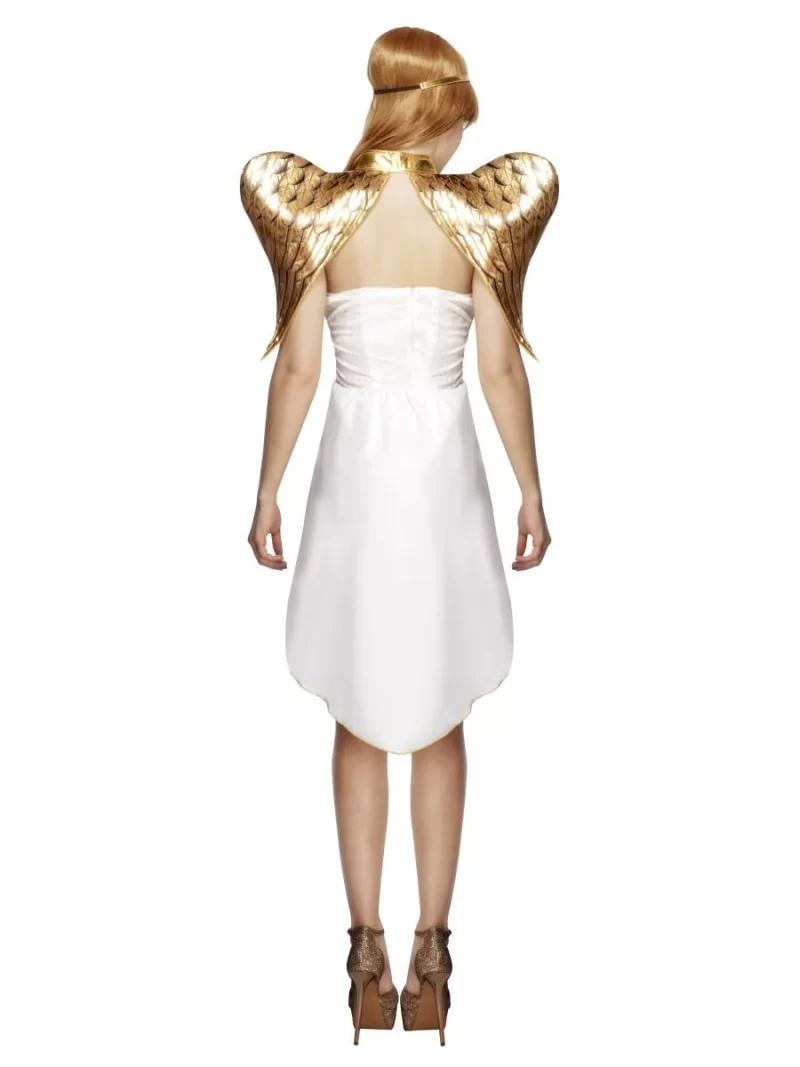 Fever Collection Glamorous Angel Christmas Ladies Fancy Dress Costume - Image 3