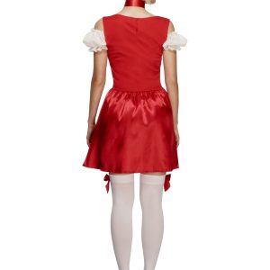 Fever Collection Christmas Dirndl Ladies Fancy Dress Costume - Image 2