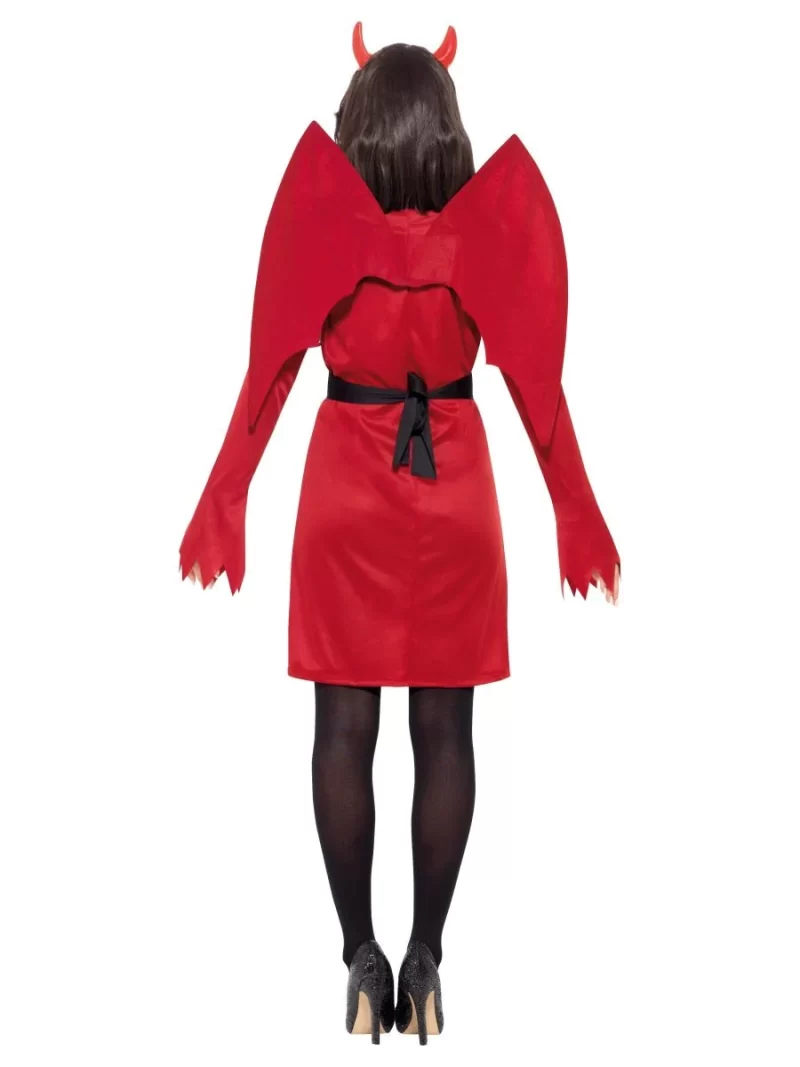 Devil Economy Ladies Halloween Fancy Dress Costume - Image 2