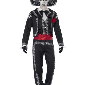 Day of the Dead Senor Bones Halloween Fancy Dress Costume