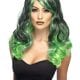 Bewitching Green & Black Ombre Wig