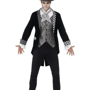 Deluxe Dark Hatter Men's Halloween Fancy Dress Costume
