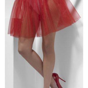 Petticoat Underskirt Red Longer Length