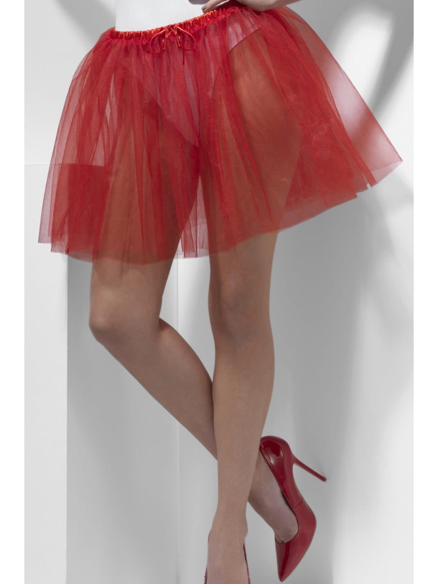 Petticoat Underskirt Red Longer Length