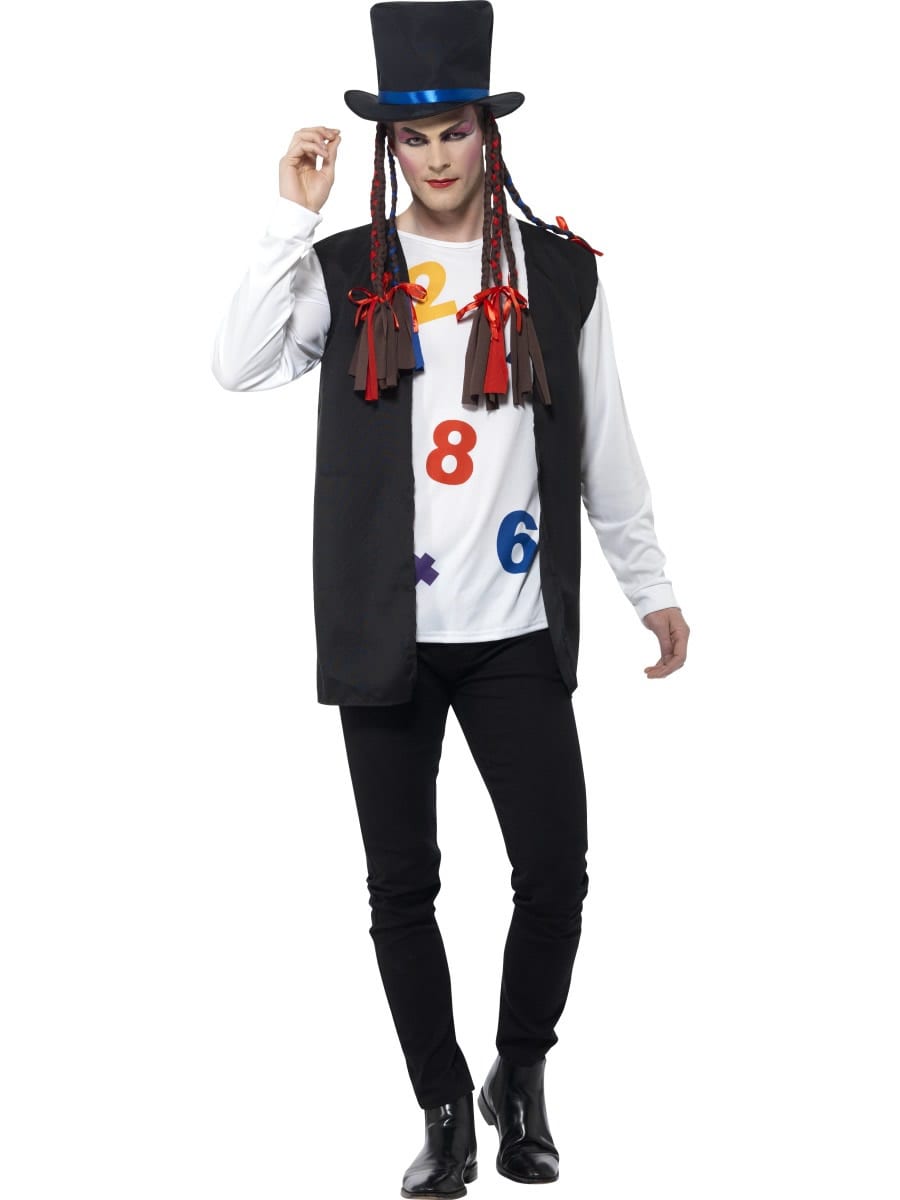 80's Pop Star Men's Fancy Dress Costume