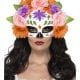 Day of the Dead Floral Eyemask Multi-Coloured